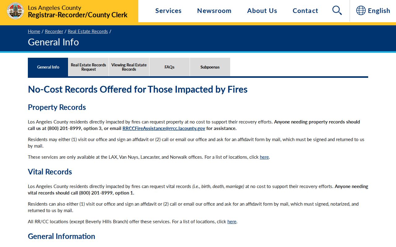 Lakewood people search Los Angeles County deed access limits