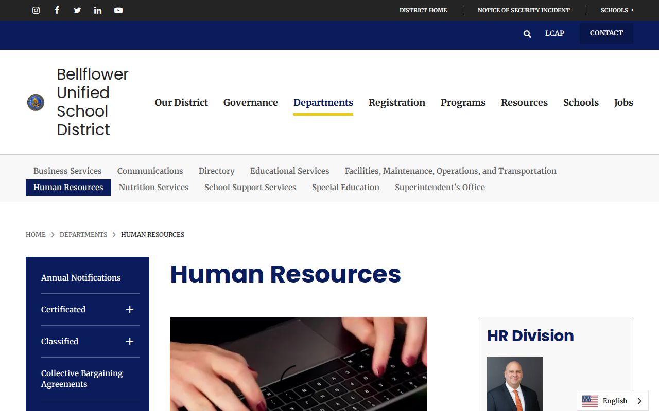 Lakewood people directories listing for Bellflower Unified staff contacts